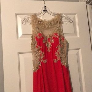 Red prom dress